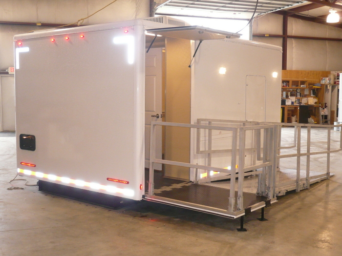 ADA Showers > Photos JAG Mobile Solutions Mobile Restroom Trailers